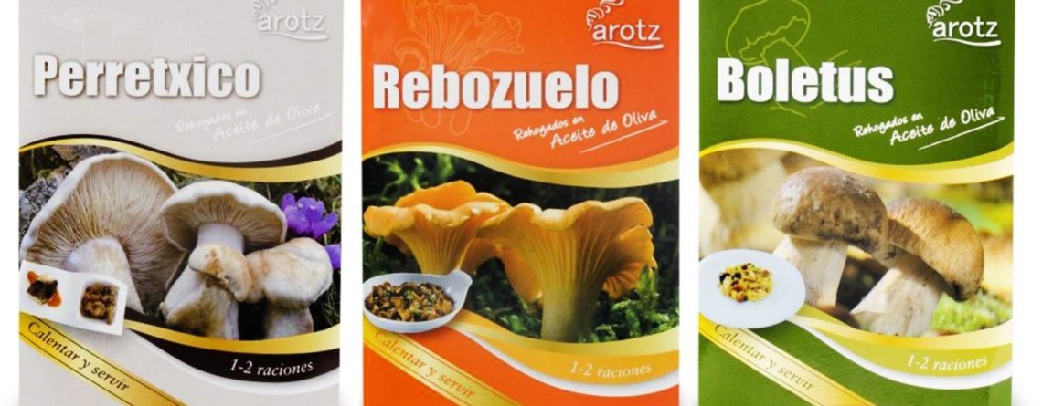 Setas de primavera confitadas Arotz