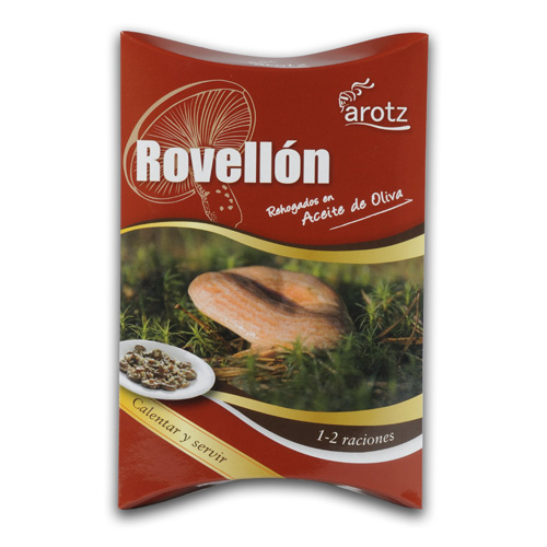 Rovellon confitado en aceite de oliva