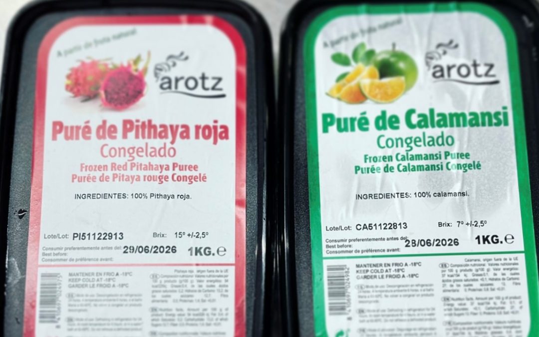 CALAMANSI Y PITAYA, nuestros nuevos purés de frutas congelados