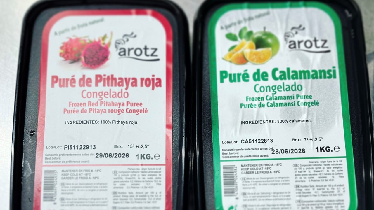 CALAMANSI Y PITAYA, nuestros nuevos purés de frutas congelados