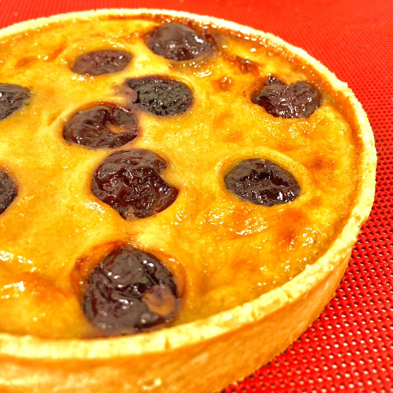 Receta de clafoutis de cerezas